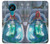 S3912 可愛いリトルマーメイド アクアスパ Cute Little Mermaid Aqua Spa Nokia 3.4 バックケース、フリップケース・カバー