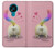 S3923 猫のお尻の虹のしっぽ Cat Bottom Rainbow Tail Nokia 3.4 バックケース、フリップケース・カバー