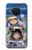 S3915 アライグマの女子 赤ちゃんナマケモノ宇宙飛行士スーツ Raccoon Girl Baby Sloth Astronaut Suit Nokia X20 バックケース、フリップケース・カバー