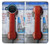 S3925 コラージュヴィンテージ公衆電話 Collage Vintage Pay Phone Nokia X20 バックケース、フリップケース・カバー