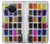 S3956 水彩パレットボックスグラフィック Watercolor Palette Box Graphic Nokia X20 バックケース、フリップケース・カバー