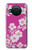 S3924 桜のピンクの背景 Cherry Blossom Pink Background Nokia X10 バックケース、フリップケース・カバー