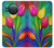 S3926 カラフルなチューリップの油絵 Colorful Tulip Oil Painting Nokia X10 バックケース、フリップケース・カバー