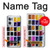 S3956 水彩パレットボックスグラフィック Watercolor Palette Box Graphic OnePlus Nord CE 2 5G バックケース、フリップケース・カバー