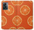 S3946 オレンジのシームレスなパターン Seamless Orange Pattern OnePlus Nord N300 バックケース、フリップケース・カバー