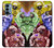 S3914 カラフルな星雲の宇宙飛行士スーツ銀河 Colorful Nebula Astronaut Suit Galaxy OnePlus Nord N200 5G バックケース、フリップケース・カバー