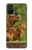 S3917 カピバラの家族 巨大モルモット Capybara Family Giant Guinea Pig OnePlus Nord N100 バックケース、フリップケース・カバー