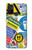 S3960 安全標識ステッカー コラージュ Safety Signs Sticker Collage OnePlus Nord N100 バックケース、フリップケース・カバー
