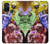 S3914 カラフルな星雲の宇宙飛行士スーツ銀河 Colorful Nebula Astronaut Suit Galaxy OnePlus Nord N10 5G バックケース、フリップケース・カバー