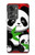S3929 竹を食べるかわいいパンダ Cute Panda Eating Bamboo OnePlus Nord 2T バックケース、フリップケース・カバー