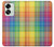 S3942 LGBTQ レインボーチェック柄タータンチェック LGBTQ Rainbow Plaid Tartan OnePlus Nord 2T バックケース、フリップケース・カバー