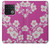 S3924 桜のピンクの背景 Cherry Blossom Pink Background OnePlus 10 Pro バックケース、フリップケース・カバー