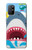 S3947 サメのヘリコプターの漫画 Shark Helicopter Cartoon OnePlus 8T バックケース、フリップケース・カバー