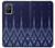 S3950 テキスタイル タイ ブルー パターン Textile Thai Blue Pattern OnePlus 8T バックケース、フリップケース・カバー