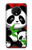 S3929 竹を食べるかわいいパンダ Cute Panda Eating Bamboo OnePlus 7T バックケース、フリップケース・カバー