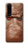 S3940 レザーマッドフェイスグラフィックペイント Leather Mad Face Graphic Paint Sony Xperia 5 III バックケース、フリップケース・カバー
