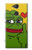 S3945 ペペ・ラブ・ミドルフィンガー Pepe Love Middle Finger Sony Xperia XA2 バックケース、フリップケース・カバー