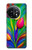 S3926 カラフルなチューリップの油絵 Colorful Tulip Oil Painting OnePlus 11 バックケース、フリップケース・カバー