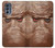 S3940 レザーマッドフェイスグラフィックペイント Leather Mad Face Graphic Paint Motorola Moto G62 5G バックケース、フリップケース・カバー