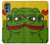S3945 ペペ・ラブ・ミドルフィンガー Pepe Love Middle Finger Motorola Moto G62 5G バックケース、フリップケース・カバー