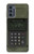 S3959 ミリタティ ラジオ グラフィック プリント Military Radio Graphic Print Motorola Moto G62 5G バックケース、フリップケース・カバー