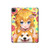 S3918 赤ちゃんコーギー犬コーギー女の子キャンディー Baby Corgi Dog Corgi Girl Candy iPad Pro 12.9 (2022,2021,2020,2018, 3rd, 4th, 5th, 6th) タブレットケース