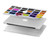 S3956 水彩パレットボックスグラフィック Watercolor Palette Box Graphic MacBook Air 13″ - A1932, A2179, A2337 ケース・カバー