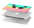S3939 アイスクリーム キュートな笑顔 Ice Cream Cute Smile MacBook Pro 16 M1,M2,M3,M4 (2021,2024) - A3403, A3186, A2991, A2780, A2485 ケース・カバー