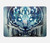 S1135 オオカミ Wolf with knives Rock MacBook Air 15″ (2023,2024,2025) - A2941, A3114, A3241 ケース・カバー