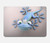 S1631 おかしいヤモリ Funny Gecko Lizard MacBook Air 15″ (2023,2024,2025) - A2941, A3114, A3241 ケース・カバー