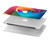 S1671 虹色のバラ Rainbow Colorful Rose MacBook Air 15″ (2023,2024) - A2941, A3114 ケース・カバー