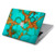 S2688 アクアターコイズ宝石グラフィックプリント Aqua Copper Turquoise Gemstone Graphic Printed MacBook Air 15″ (2023,2024,2025) - A2941, A3114, A3241 ケース・カバー
