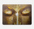 S3189 魔法のヤントラ仏の顔 Magical Yantra Buddha Face MacBook Air 15″ (2023,2024,2025) - A2941, A3114, A3241 ケース・カバー