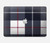 S3452 チェック柄 Plaid Fabric Pattern MacBook Air 15″ (2023,2024,2025) - A2941, A3114, A3241 ケース・カバー