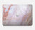 S3482 ピンクの大理石のグラフィックプリント Soft Pink Marble Graphic Print MacBook Air 15″ (2023,2024,2025) - A2941, A3114, A3241 ケース・カバー