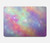 S3706 パステルレインボーギャラクシーピンクスカイ Pastel Rainbow Galaxy Pink Sky MacBook Air 15″ (2023,2024) - A2941, A3114 ケース・カバー