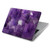S3713 パープルクォーツアメジストグラフィックプリント Purple Quartz Amethyst Graphic Printed MacBook Air 15″ (2023,2024) - A2941, A3114 ケース・カバー