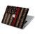 S3804 消防士メタルレッドラインフラググラフィック Fire Fighter Metal Red Line Flag Graphic MacBook Air 15″ (2023,2024) - A2941, A3114 ケース・カバー