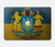 S3858 ウクライナ ヴィンテージ旗 Ukraine Vintage Flag MacBook Air 15″ (2023,2024,2025) - A2941, A3114, A3241 ケース・カバー