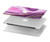 S3896 紫色の大理石の金の筋 Purple Marble Gold Streaks MacBook Air 15″ (2023,2024) - A2941, A3114 ケース・カバー