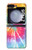 S1697 絞り染め カラフルなグラフィックプリント Tie Dye Colorful Graphic Printed Samsung Galaxy Z Flip 5 バックケース、フリップケース・カバー