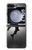 S2367 サメモノクロ Shark Monochrome Samsung Galaxy Z Flip 5 バックケース、フリップケース・カバー