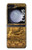 S2452 仏グラフィックプリント Buddha Bas Relief Art Graphic Printed Samsung Galaxy Z Flip 5 バックケース、フリップケース・カバー