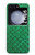 S2704 グリーンフィッシュスケールパターングラフィック Green Fish Scale Pattern Graphic Samsung Galaxy Z Flip 5 バックケース、フリップケース・カバー
