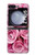 S2943 ピンクローズ Pink Rose Samsung Galaxy Z Flip 5 バックケース、フリップケース・カバー