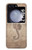 S3214 タツノオトシゴスケルトン化石 Seahorse Skeleton Fossil Samsung Galaxy Z Flip 5 バックケース、フリップケース・カバー