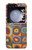 S3409 正方形の同心円 Squares Concentric Circles Samsung Galaxy Z Flip 5 バックケース、フリップケース・カバー