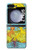 S3435 タロットカード月 Tarot Card Moon Samsung Galaxy Z Flip 5 バックケース、フリップケース・カバー