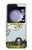 S3722 タロットカードペンタクルコインのエース Tarot Card Ace of Pentacles Coins Samsung Galaxy Z Flip 5 バックケース、フリップケース・カバー