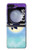 S3807 キラーホエールオルカ月パステルファンタジー Killer Whale Orca Moon Pastel Fantasy Samsung Galaxy Z Flip 5 バックケース、フリップケース・カバー